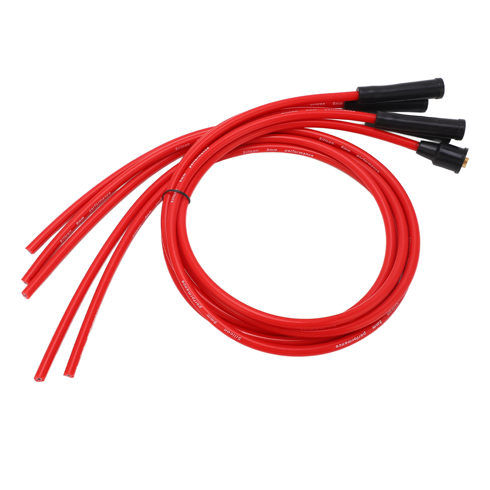 Spark Plug - Spark Plug Ignition Wire Set Red