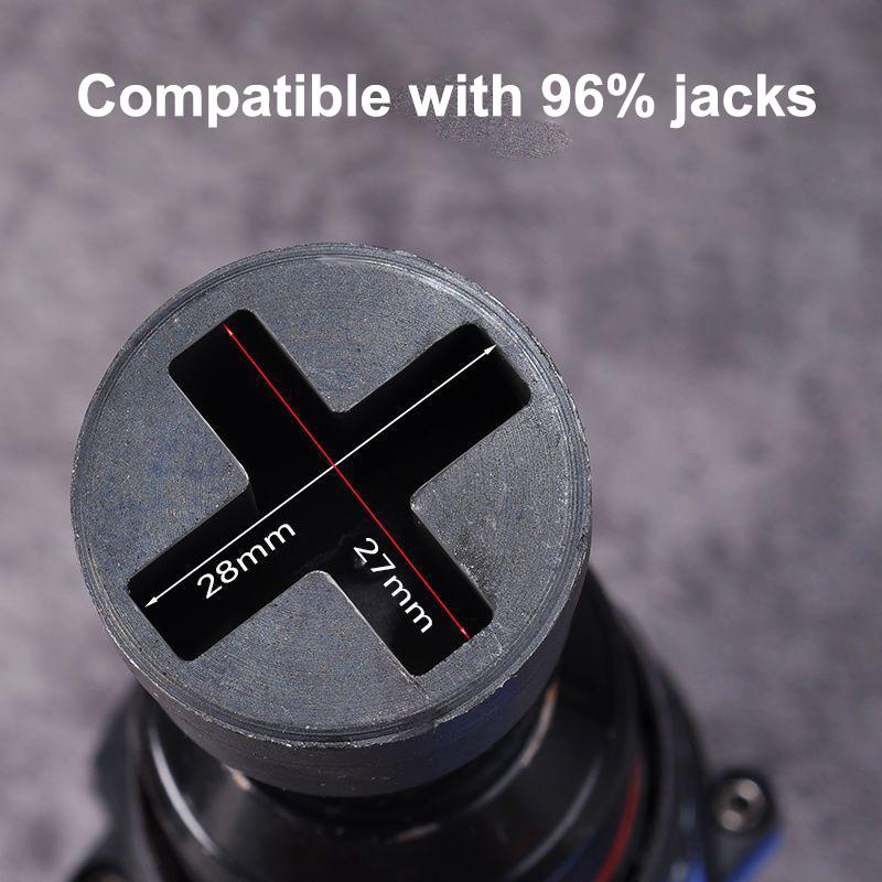 Car Jack - 【CR】Heavy Duty Car Jack Adapter Compatible