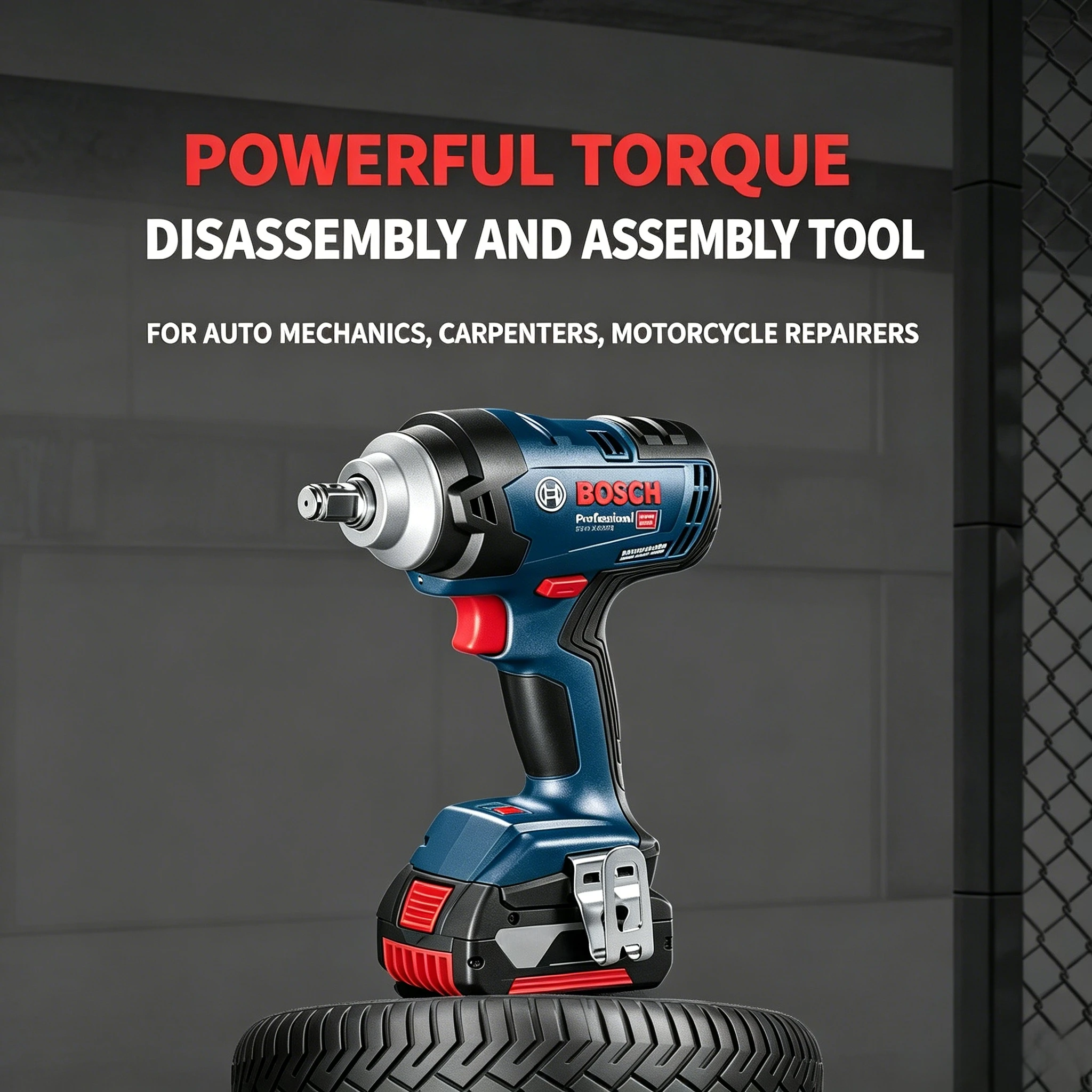 ‌Bosch GDS 18V-400 18V Brushle - Torque Wrench ulasan dan harga