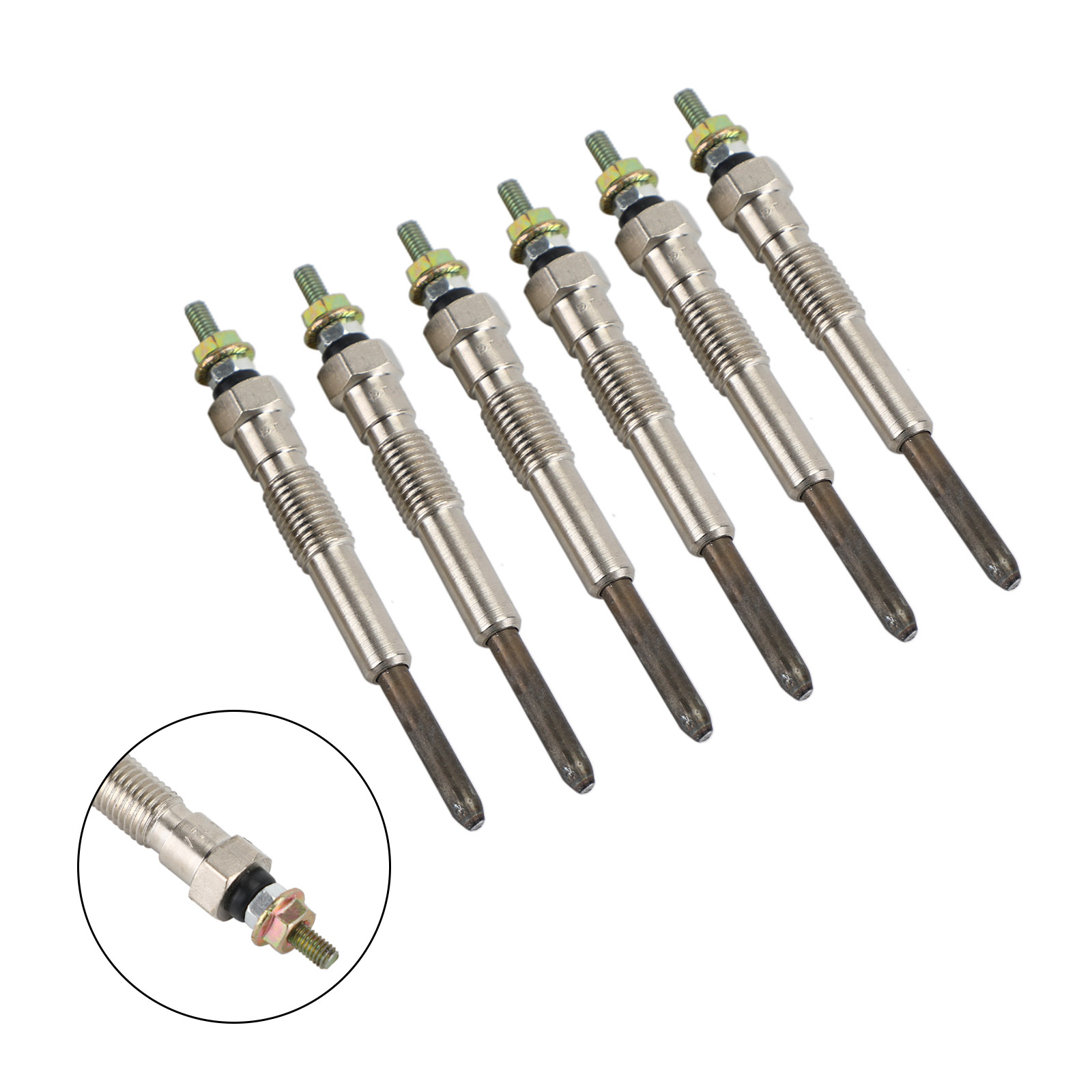 6pcs 19850-68050 12 Volt Glow  - Spark Plug ulasan dan harga