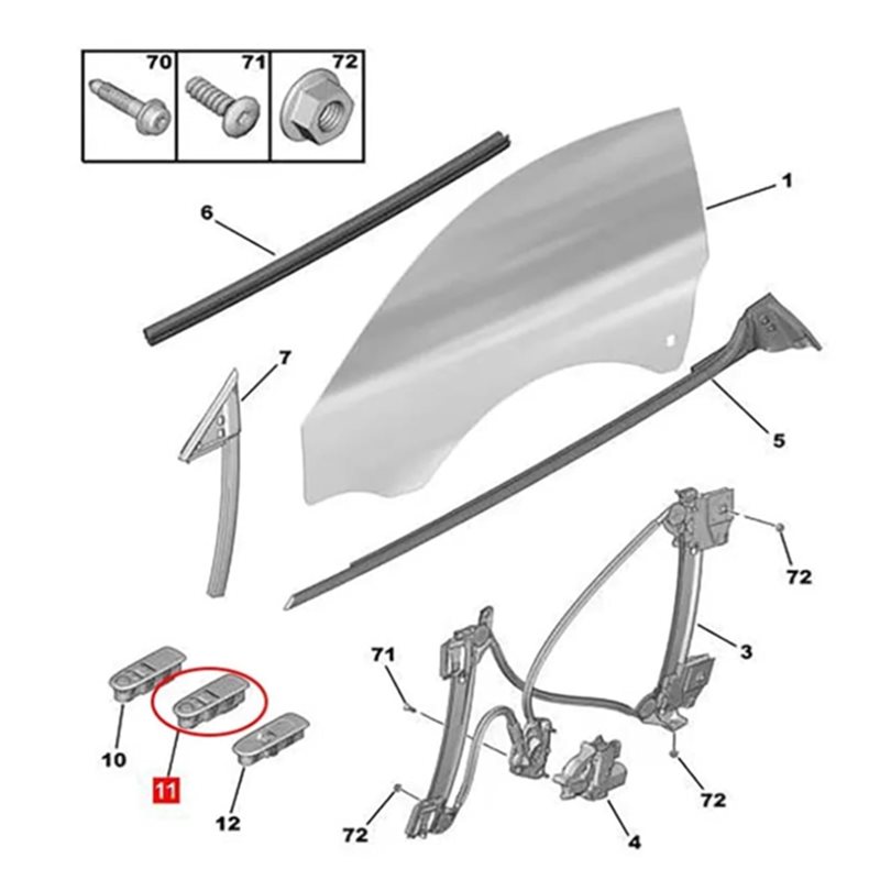 WORTHOWN-Car Window Switch 966 - Car Lift ulasan dan harga