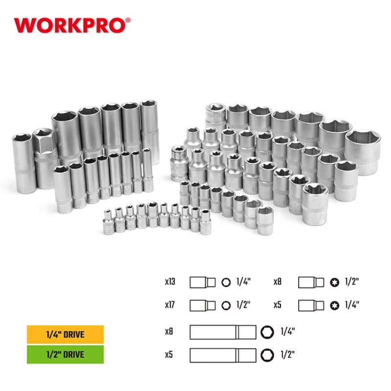 108pcs Professional Mechanics  - Socket Set ulasan dan harga