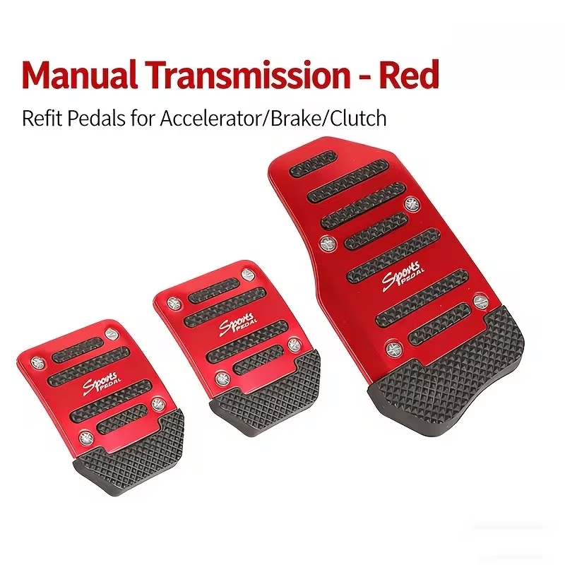 2/3PCS Car Pedal Cover Set Man - Brake Pad Set ulasan dan harga