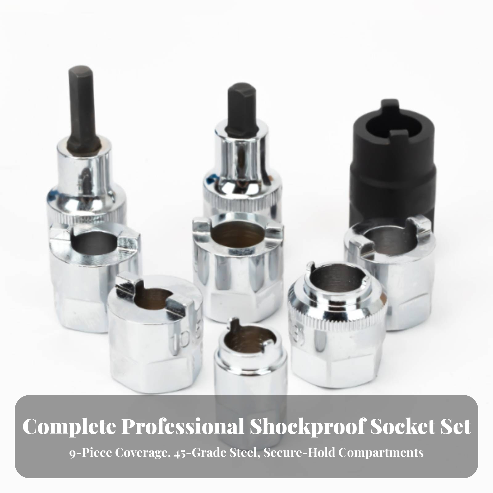 8 Pieces Strut Nut Socket Kit  - Socket Set ulasan dan harga
