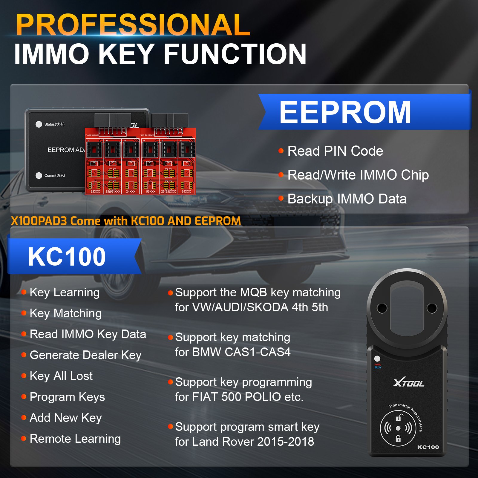 XTOOL X100 PAD3 Automotive Key - Car Diagnostic Tool ulasan dan harga