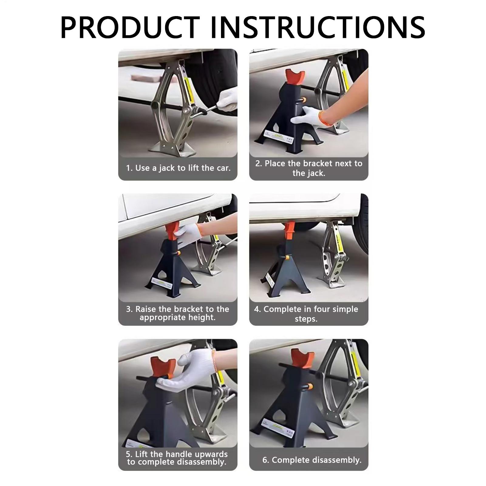 Truck Jack Stands 3 Ton/ 6 Ton - Car Jack ulasan dan harga